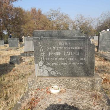 HATTINGH Hennie 1943-1963