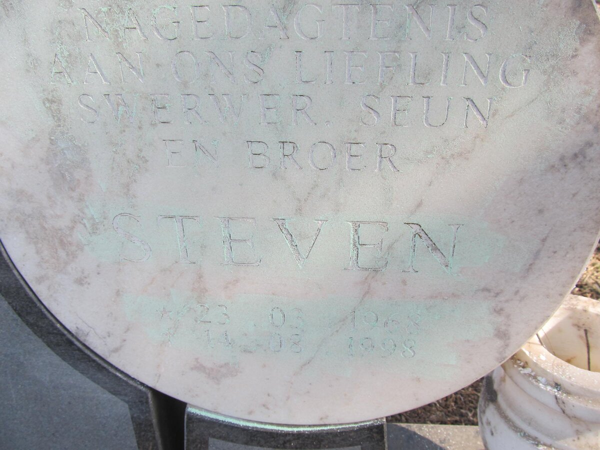 HOWES Steven 1968-1998