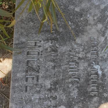 HÖLZEL Sarine 1962-1965