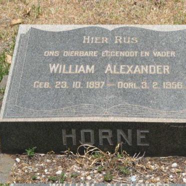 HORNE William Alexander 1897-1956