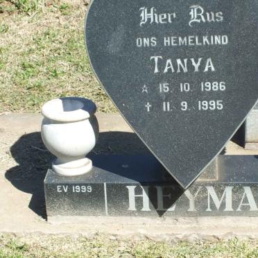 HEYMANS Tanya 1986-1995