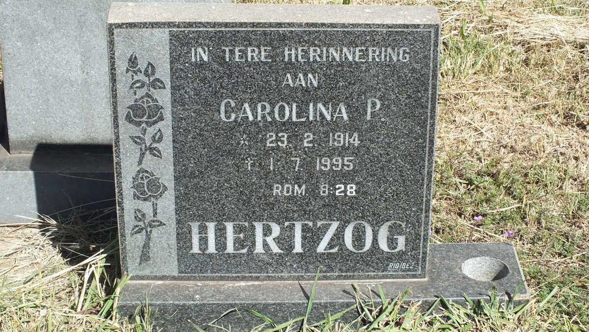 HERTZOG Carolina P. 1914-1995