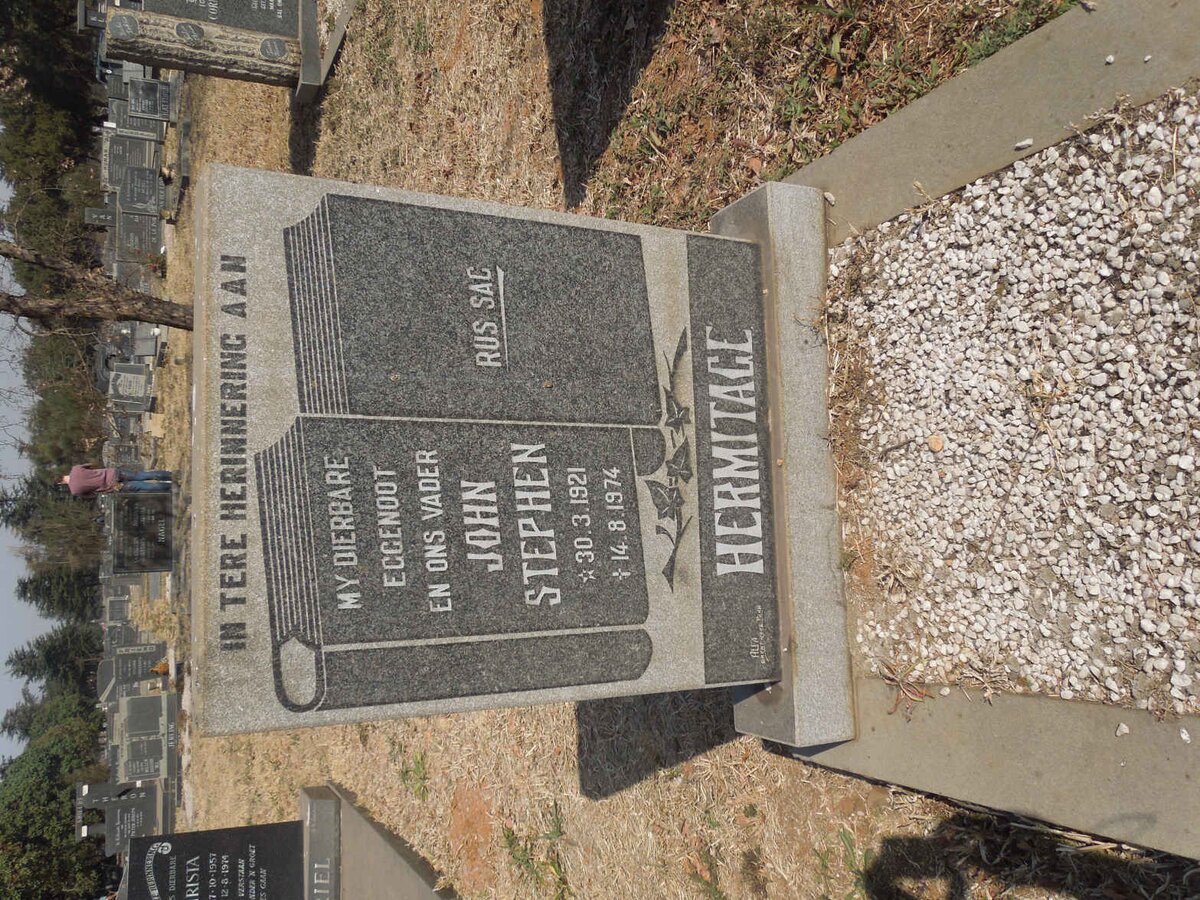 HERMITAGE John Stephen 1921-1974