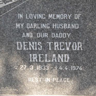 IRELAND Denis Trevor 1933-1974