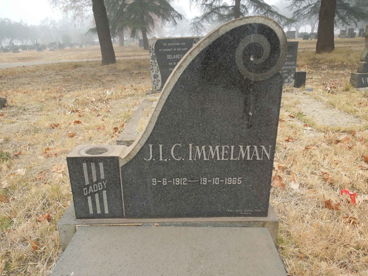 IMMELMAN J.L.C. 1912-1965
