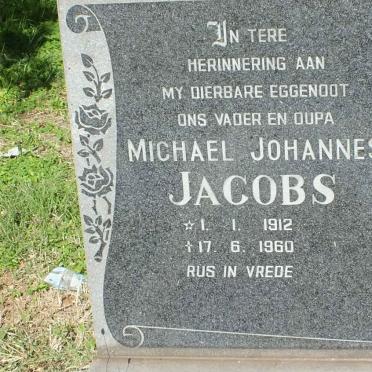 JACOBS Michael Johannes 1912-1960