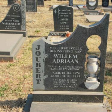 JOUBERT Willem Adriaan 1974-1998