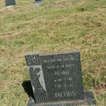 JACOBS Hennie 1966-1967