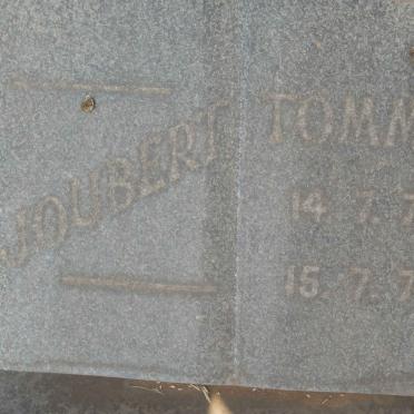JOUBERT Tommie 1974-1974