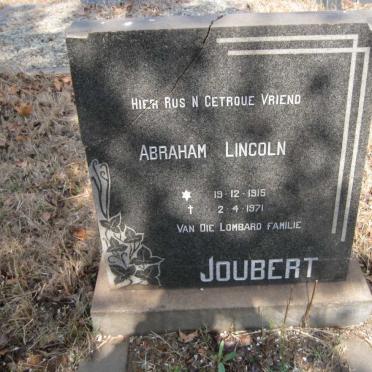 JOUBERT Abraham Lincoln 1915-1971