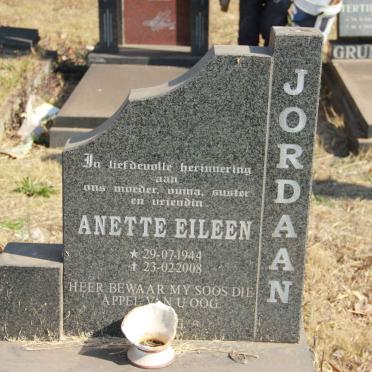 JORDAAN Anette Eileen 1944-2008