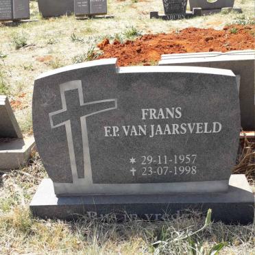 JAARSVELD Frans F.P., van 1957-1998