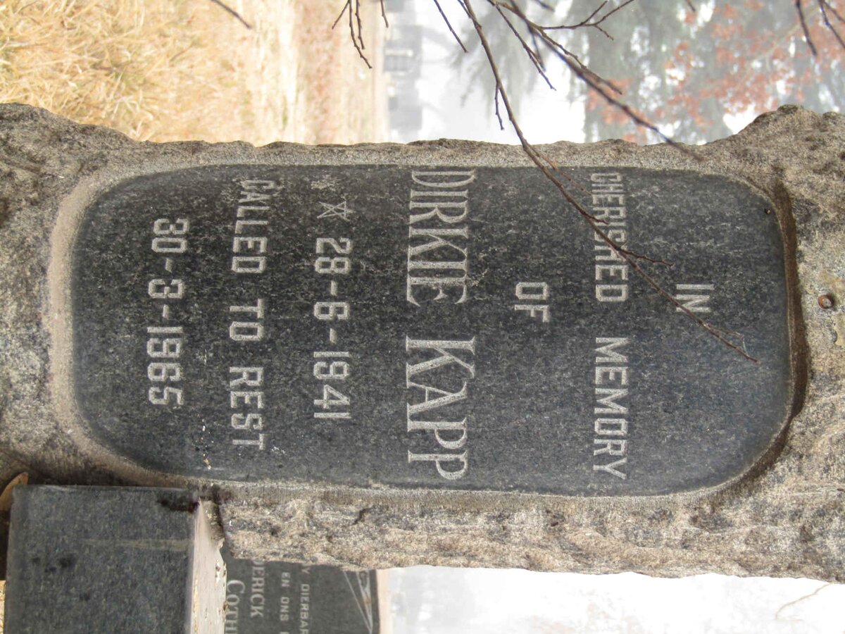 KAPP Dirkie 1941-1965