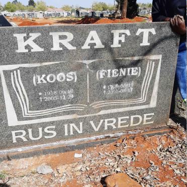 KRAFT Koos 1918-2005 & Fienie 1929-2001