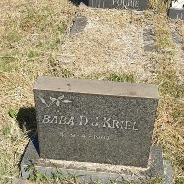KRIEL D.J. 1967-1967