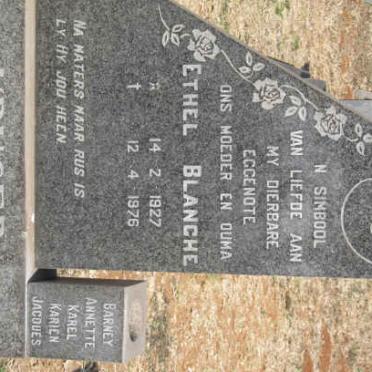 KRUGER Ethel Blanche 1927-1976