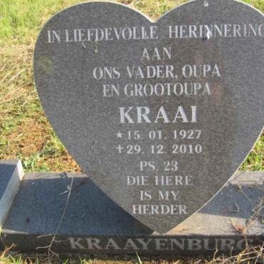 KRAAYENBURG Kraai, van 1927-2010
