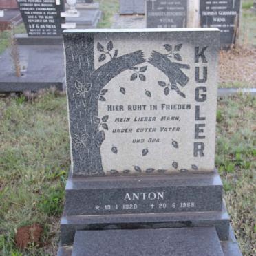 KUGLER Anton 1920-1969