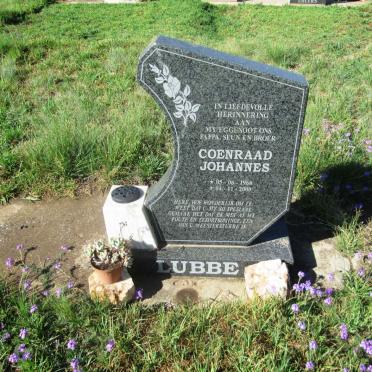 LUBBE Coenraad Johannes 1968-2000