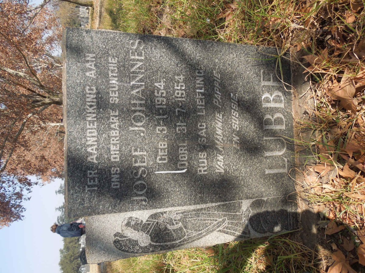 LUBBE Josef Johannes 1954-1954