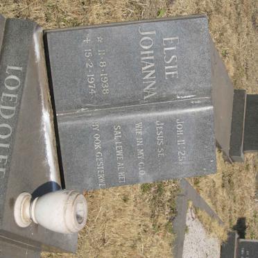 LOEDOLFF Elsie Johanna 1938-1974