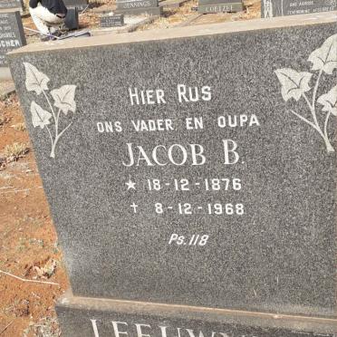 LEEUWNER Jacob B. 1876-1968