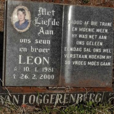 LOGGERENBERG Leon, van 1981-2000