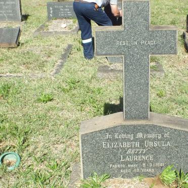 LAURENCE Elizabeth Ursula -1961