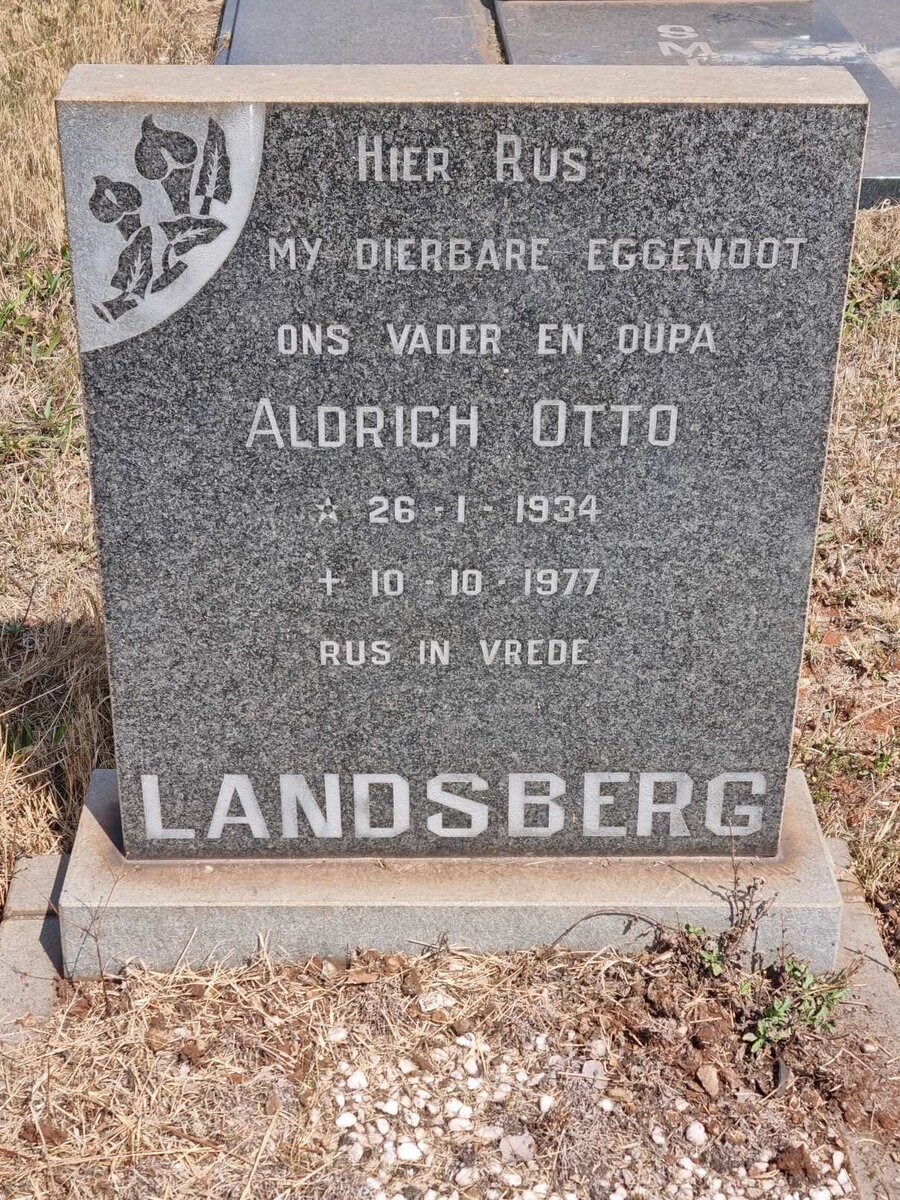 LANDSBERG Aldrich Otto 1934-1977