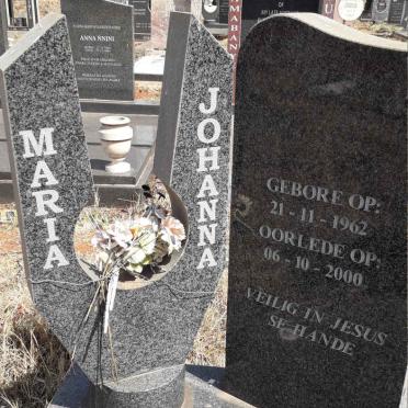 LANDMAN Maria Johanna 1962-2000