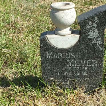 MEYER Marius 1978-1996