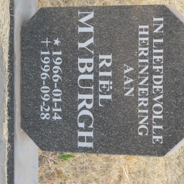 MYBURGH Riel 1966-1996