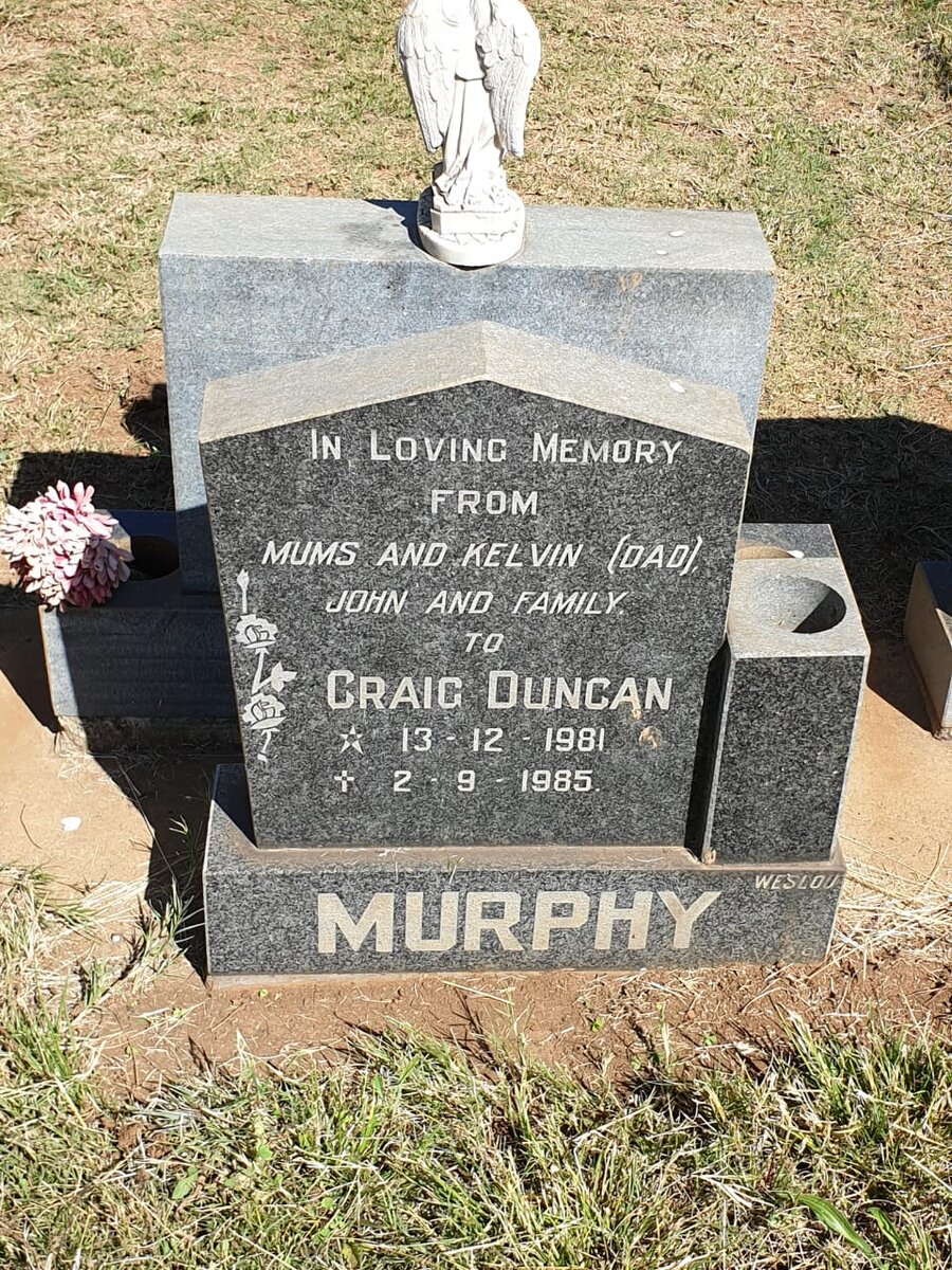 MURPHY Craig Duncan 1981-1985