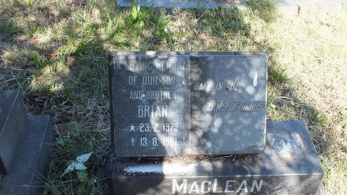 MacLEAN Brian 1979-1981