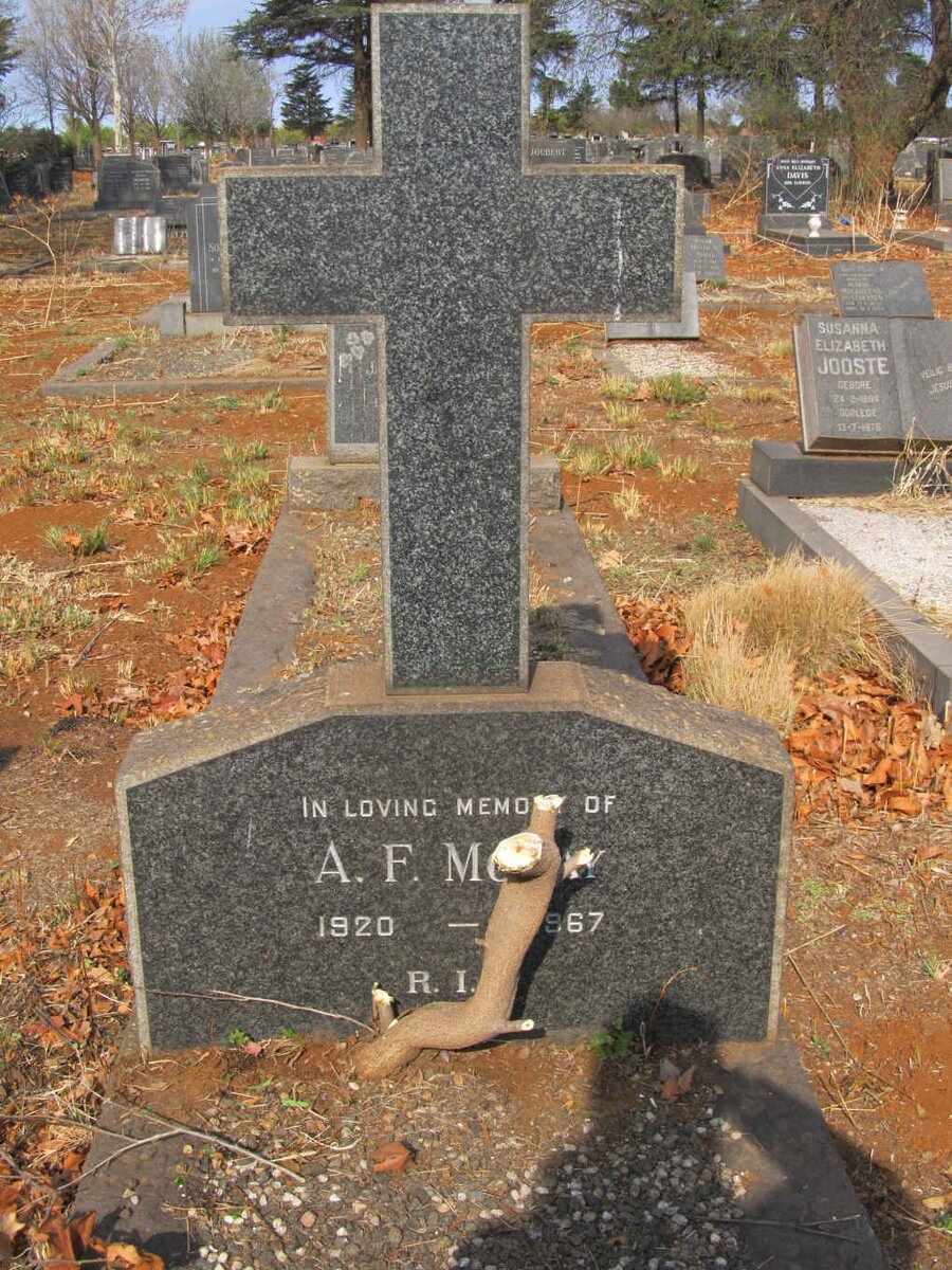 McKAY A.F. 1920-1967