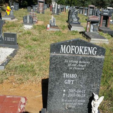 MOFOKENG Thabo Gift 2005-2007