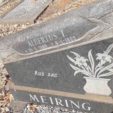 MEIRING Albertus T. 1949-1969