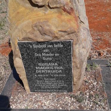 MOENS Susara Magrietha Gertruida 1948-2014