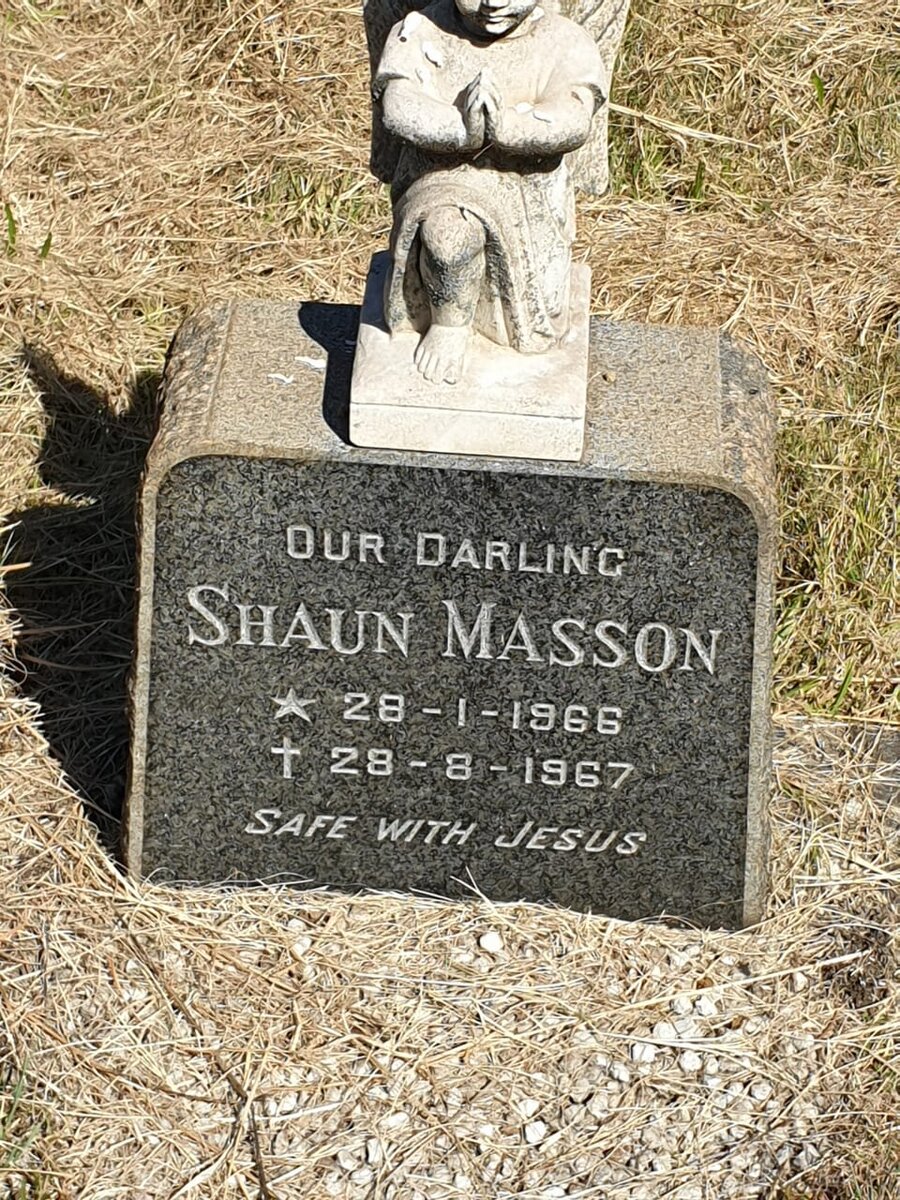 MASSON Shaun 1966-1967