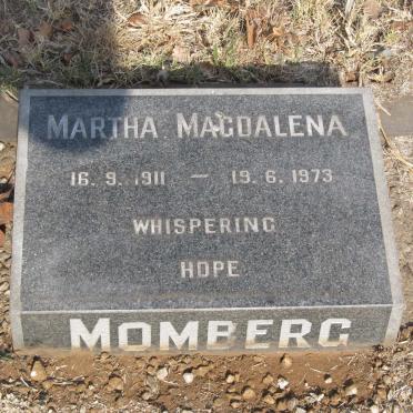 MOMBERG Martha Magdalena 1911-1973