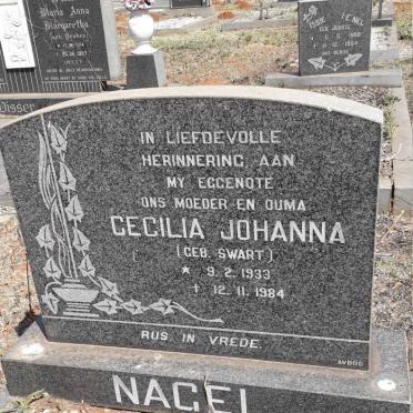 NAGEL Cecilia Johanna nee SWART 1933-1984