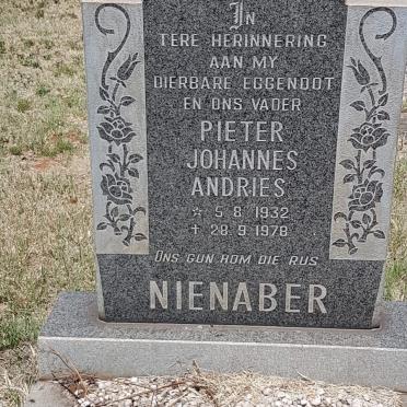 NIENABER Pieter Johannes Andries 1932-1978