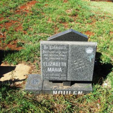 NOULEN Elizabeth Maria 1909-1999