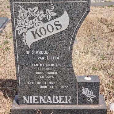 NIENABER Koos 1929-1977 