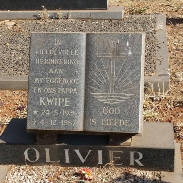 OLIVIER Kwipe 1938-1987