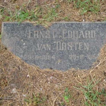 OOSTEN Ernst Eduard, van 1954-1954