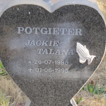 POTGIETER Jackie Talana 1985-1995