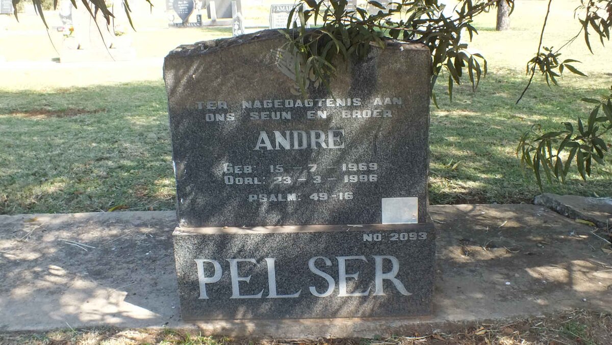 PELSER André 1969-1996