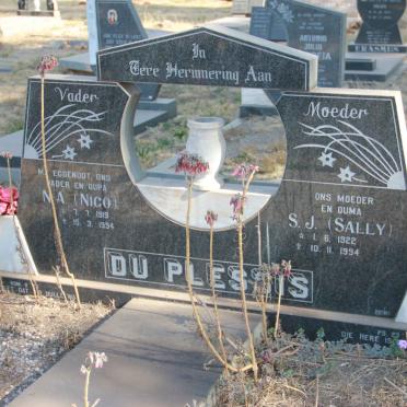 PLESSIS N.A., du 1919-1994 &amp; S.J. 1922-1994