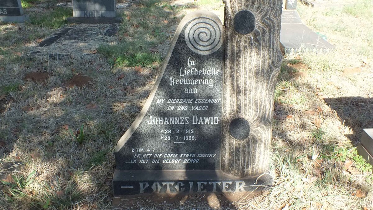 POTGIETER Johannes Dawid 1912-1959
